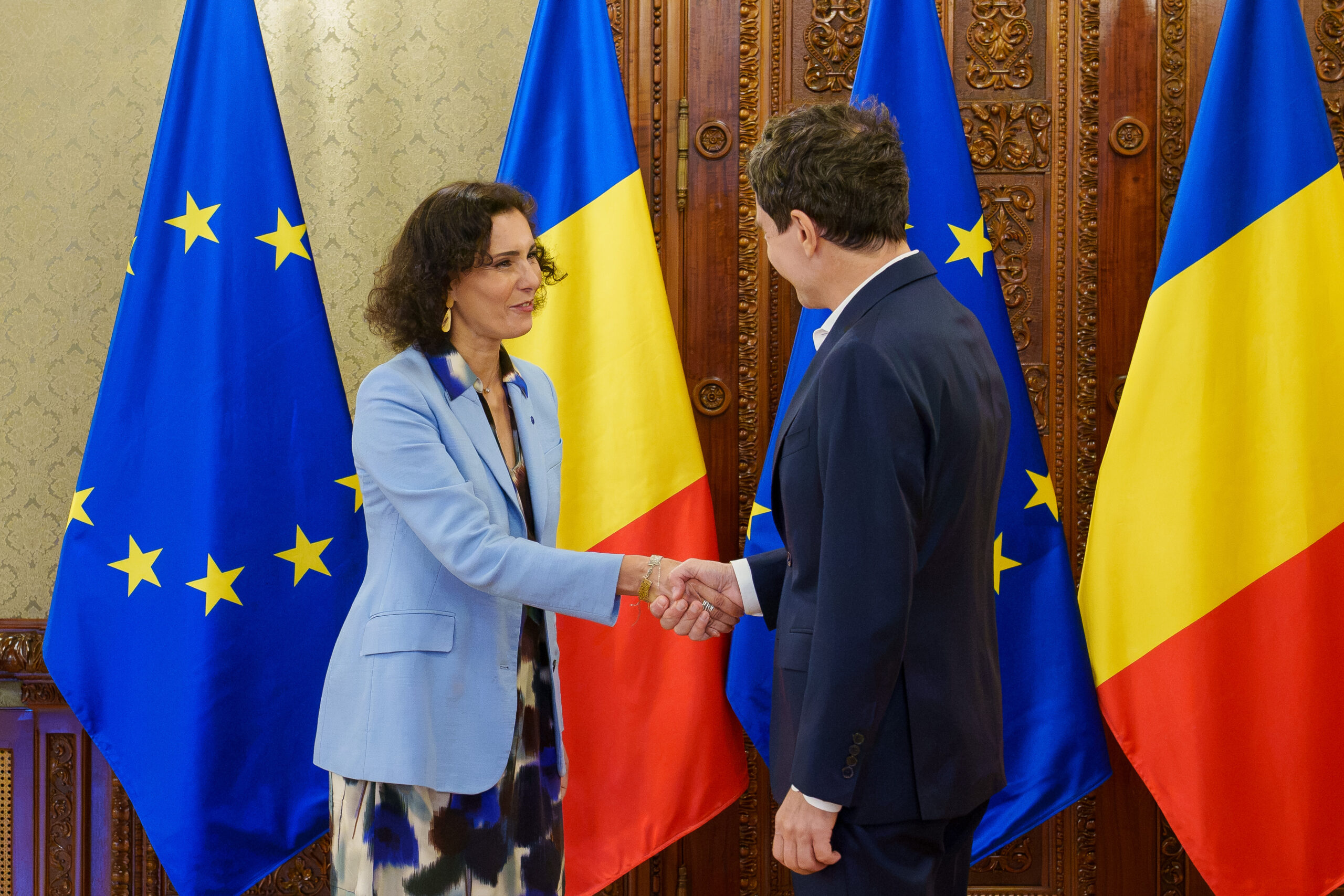 Vizită oficială a comisarului european Hadja Lahbib în România și Republica Moldova