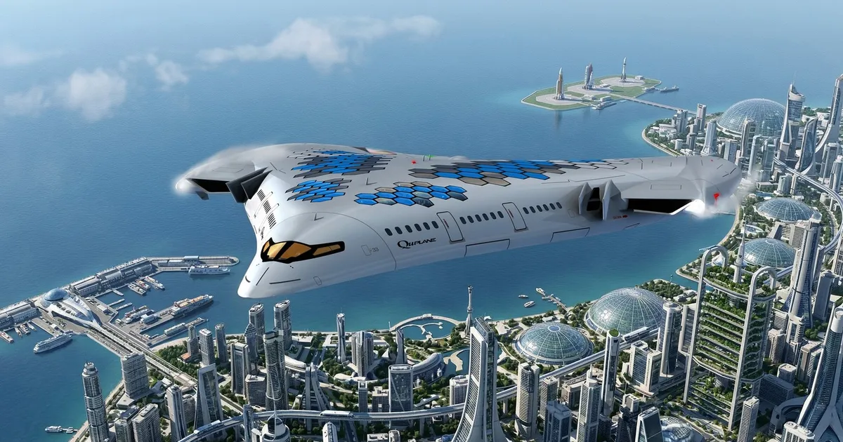 QuPlane, noul avion supersonica care poate reduce timpul de zbor între Londra și New York la 2 ore